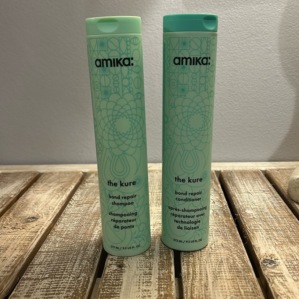 NWT Anika the Kure Bond Repair Shampoo & Conditioner Set  9.2 oz